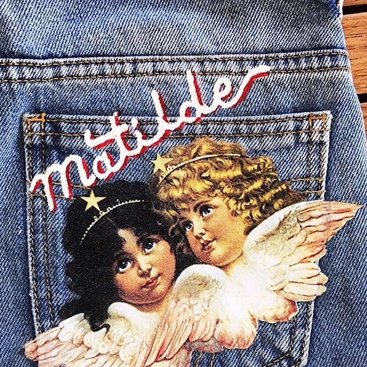 Angel Matilde Vintage Denim Shorts