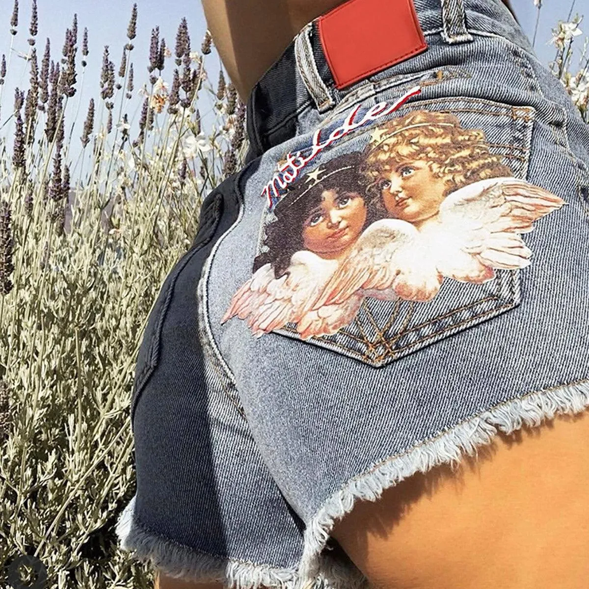 Angel Matilde Vintage Denim Shorts