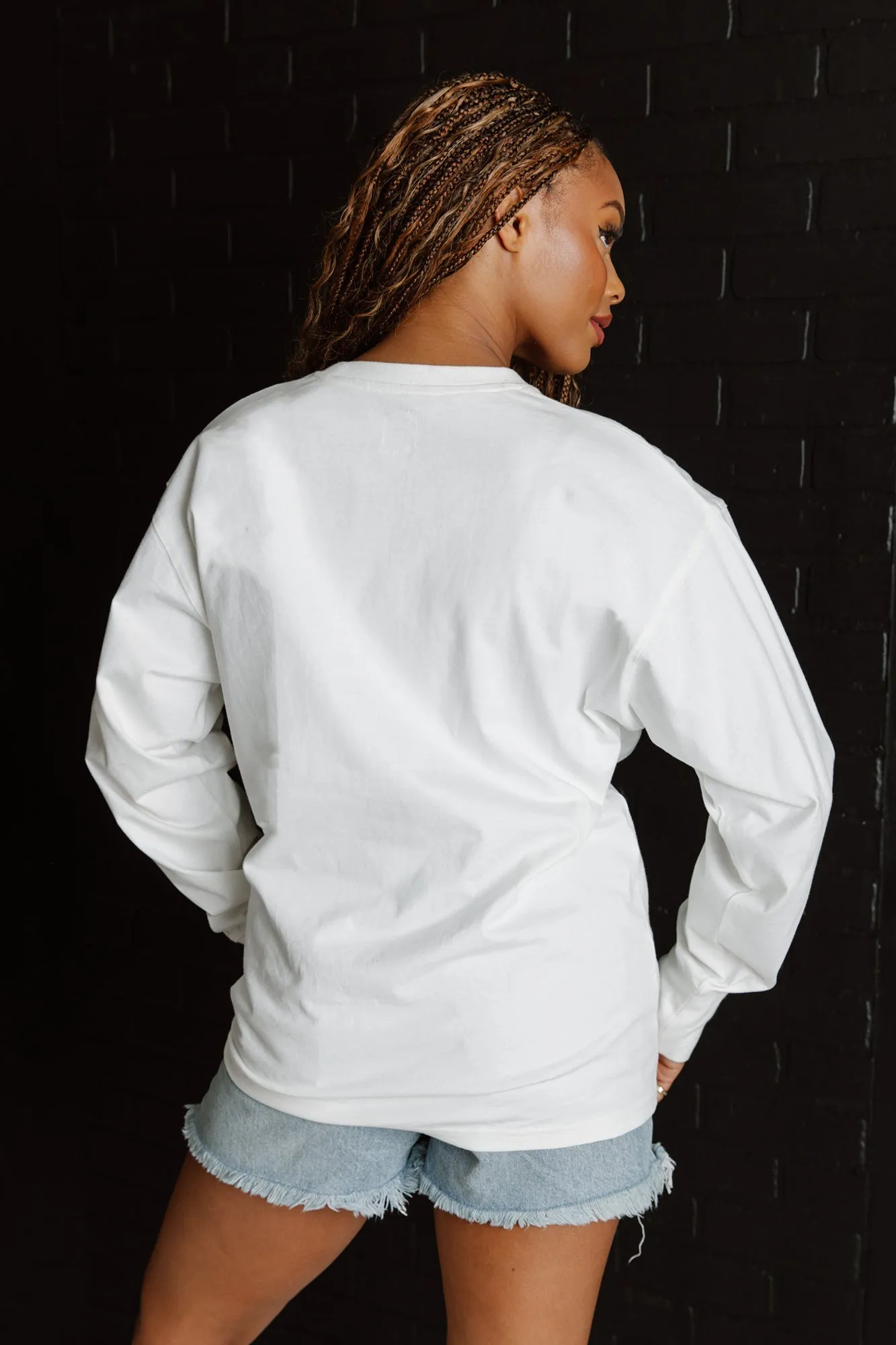 ARIZONA CARDINALS TIME OUT OVERSIZED MIDWEIGHT LONG SLEEVE TEE