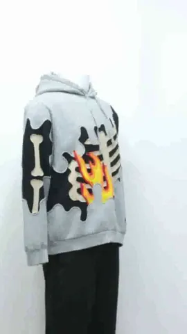 CR2159 Rework Skeleton Hoodie