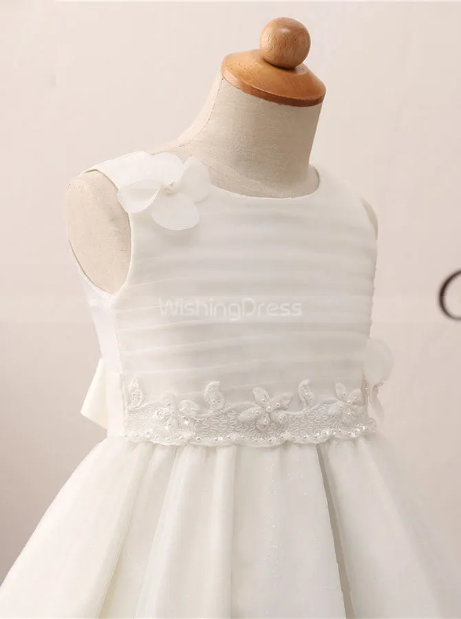 Cute Flower Girl Dresses,Knee Length Flower Girl Dress,Tulle Flower Girl Dress,FD00057