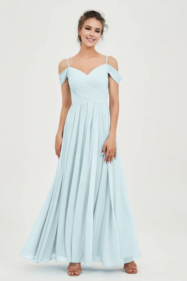 Elegant Prom Dresses Long Bridesmaid Dress Open Back Wedding Guest Dresses