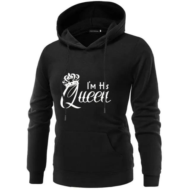 His queen her king hoodies