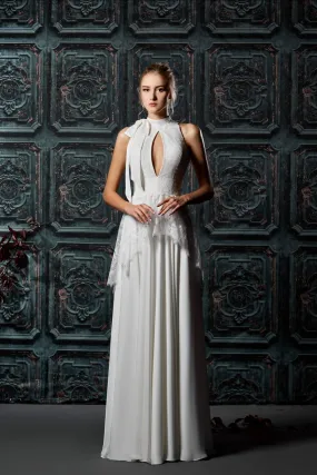Limed White Wedding Dress