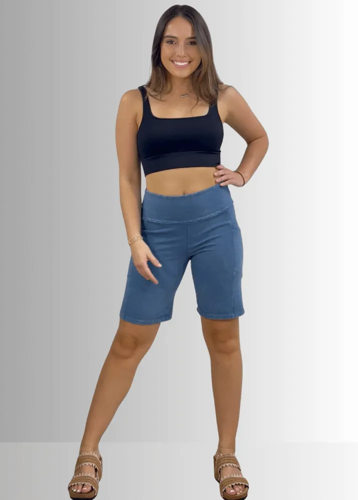 Perfect Fit Hybrid Cotton Shorts White