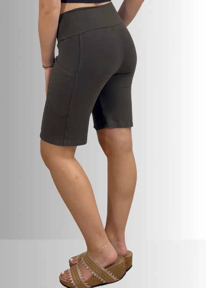 Perfect Fit Hybrid Cotton Shorts White