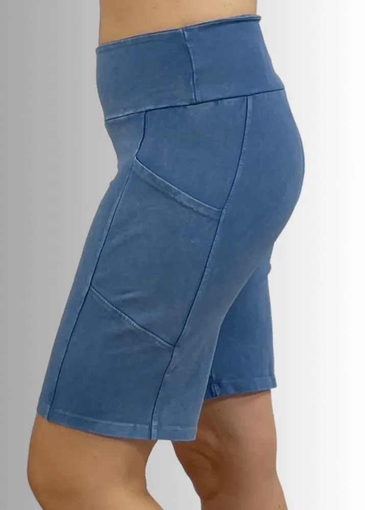 Perfect Fit Hybrid Cotton Shorts White