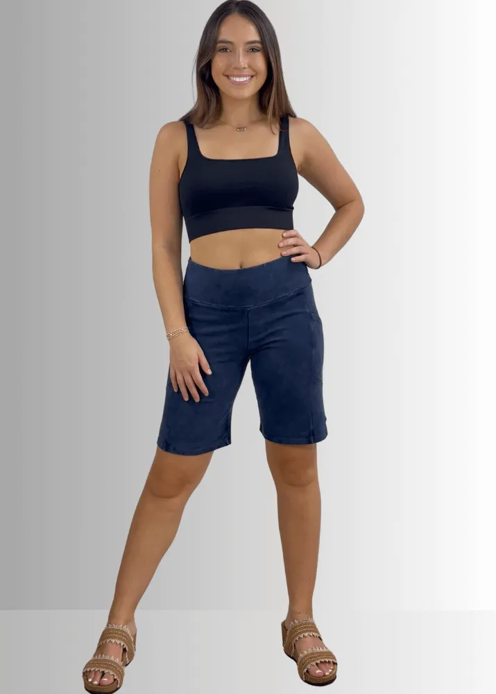 Perfect Fit Hybrid Cotton Shorts White