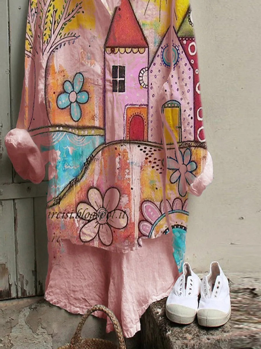 Sweet Floral Shirts & Tops