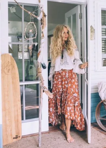 White Boho Peasant Top "Folklore" Black Embroidery Tassel Ties Bohemian Blouse Sizes Small Medium Or Large
